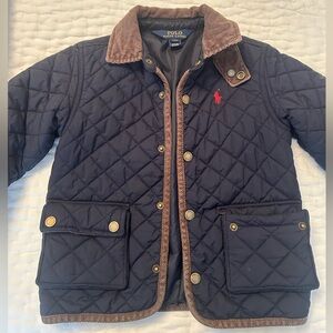 Ralph Lauren 2T quilted navy jacket